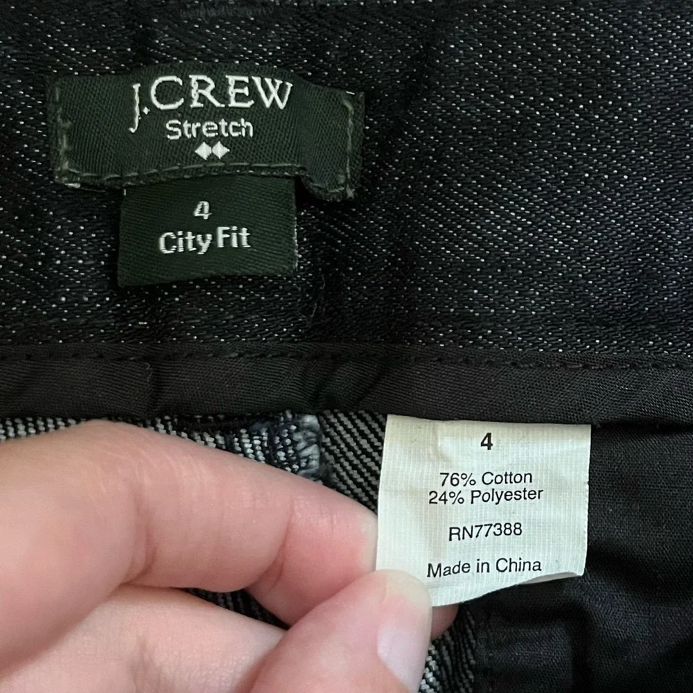 J. Crew Stretch City Fit Pants